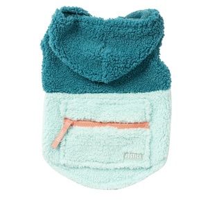 Justice Sherpa Dog and cat Hoodie With Zip Pocket